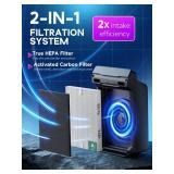 115115 Filter A Replacement Compatible with Winix PlasmaWave Air Purifier C535 5300 5300-2 6300 6300-2 5000 9000 C909 AM90,3 Pc H13 True Size 21 Filters and 3 Pc Carbon Pre-filtersï¼By Improvedhan