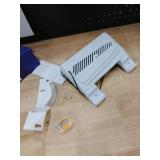 PS5/Slim/Pro Wall Mount Kit with Cooling Fan & Charging Station, PS5 Shelf Floating Mount for All PlayStation 5/Slim/Pro Disc & Digital Console, PS 5 Wall Bracket Behind TV, PS Five Pro Accessories