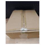 Kanwone 3 Tiered Serving Stand with White Porcelain Plates, 10\" Round Tray, Dessert Table Display Set, Black Metal Stand, Versatile & Durable