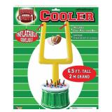 Forum Novelties Game Day Football Inflatable Cooler, with Goal Posts