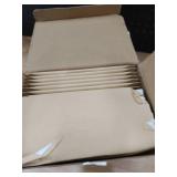 6x10 100% Biodegradable Bubble Mailers,25 Count Kraft Brown #0 Compostable Padded Packaging Wrap Envelopes Pouches Eco Friendly Self Seal Bags
