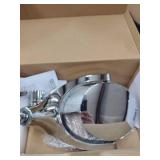 Delta 5-Setting HydroRain 2-in-1 Dual Shower Head with ProClean Spray, Chrome High Pressure Shower Head with Handheld Spray, 1.75 GPM Flow Rate, Chrome 75419