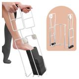 AKIMRABY Compression Sock Aid Device - Foldable Sock Aids for Putting on Compression Socks, Stocking Donner Sock Helper Tool for Seniors Fits Calf Circumference Under 15 Inches