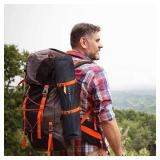 Zaboro Triple Tree 1 Pack Folding Camping Stool, 13.8 Inch Small Portable Lightweight Stool with Side Pocket, Foot Stool with Carry Bag for Hiking, Fishing and Beach, Hold up to 400lbs, Grey