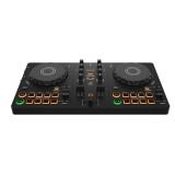 AlphaTheta/Pioneer DJ DDJ-FLX2 Beginner DJ Controller â Portable USB-Powered 2-Channel Controller with Professional Layout â Compatible with Music Streaming Services â Perfect for New D