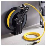 1/2 Inch x 50ft. Hybrid Air Hose with 1/2 in. MNPT Ends and Bend Restrictors, 3PCS 1/2â Air Coupler and Plug Kit, Air Compressor Hose Fittings and Accessories