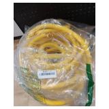 1/2 Inch x 50ft. Hybrid Air Hose with 1/2 in. MNPT Ends and Bend Restrictors, 3PCS 1/2â Air Coupler and Plug Kit, Air Compressor Hose Fittings and Accessories