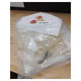 Livabber Fruit Basket Bowl with Banana Hanger, Metal Fruit Vegetable Storage Basket with Banana Holder for Kitchen Counter, Detachable Organizer for Bread Snack Produce (Gold, 3-Tier Marble Base)