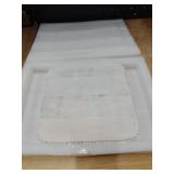 White table decoration small wooden table