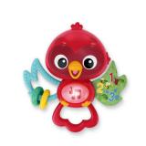 Baby Einstein Roxys Bright Flight Musical Baby Toy & Teether, Plays Real Bird Sounds with 10+ Melodies, Multisensory, Ages 3 Months and Up