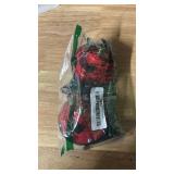 2PCS 300DB Super Loud Train Horns, 12V Waterproof Air Horns Replacement Kit, Car Air Electric Snail Double Horn, Automotive Accessories Universal for Car, Motorcycle, Truck, Bike, Boat (Red)