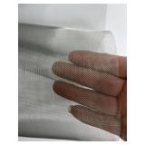 MSJSZP Metal Mesh Screen Stainless Steel Fabric, Micro Mesh Filter Material Fireproof Materialï¼Filter Screen Sheet Filtration Cloth Fine Wire Mesh (1, 30mesh(30Ã100cm)