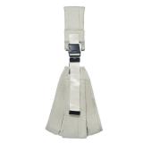 AUYEAZGO Toddler Carrier - Premium Cotton, Large Seat & Back Support, with Large Pocket, One Size Fits All, Ideal for 6-48 Months (11-44 lbs), Beige