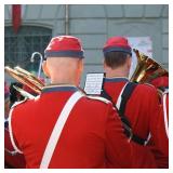 24pcs Waterproof Flip Folder Marching Band, Double Side Flip Folder Pages with 2 Holes 7.5 x 6.5 Inches Music Folio Pages PVC Flute Musical Folio Book for Marching Band Practicing