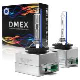 DMEX D3S HID Headlight Bulbs Xenon 35W Replacement 66340 42403 42302 Headlamp - Pack of 2, 8000K White Blue