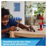 LEGO Sonic The Hedgehog Shadow The Hedgehog Escape Building Set, Motorcycle Toy, Video Game Character Figures, Sonic Toy for Kids, Gift for Gamers Ages 8 Plus, 76995