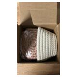 FoldTier 6 Pcs Coasters for Drinks Absorbent Boho Cotton Woven Absorbent Coaster Farmhouse Tassel Macrame Coaster with Holder Housewarming Gift for Kitchen Office Coffee Table Decor, 4 in(Morandi)