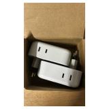 2 Pack European Plug Adapter USB C, TESSAN US to Europe Adapter 4 Outlets 3 USB Charger, Type C International Power Adaptor to Italy Spain France Portugal Iceland Germany, Europe Travel Essentials