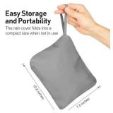 Rain Cover for Joolz AER+ Stroller, Windproof & Waterproof Stroller Weather Shield Accessory, All-Season Baby Travel Protector for Sun, Snow & Dust | Ultra-Clear PVC & Compact Foldable Design