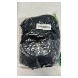 Mogidol Summer Satin Spaghetti Strap Cowl Neck Backless Midi Dresses for Women Elegant Tie Low Back Ruched Cocktail Dress Black