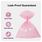 VETRESKA Dog Poop Bag Dispenser with Cherry Blossom Scented Poop Bags, Leak Proof and Extra Thick Pet Waste Bags, 1 Poop Bag Holder and 105 Bags for Dog Walking and Cats Litter, Pink