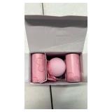 VETRESKA Dog Poop Bag Dispenser with Cherry Blossom Scented Poop Bags, Leak Proof and Extra Thick Pet Waste Bags, 1 Poop Bag Holder and 105 Bags for Dog Walking and Cats Litter, Pink