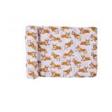 Mud Pie Baby Dog Breed Swaddle Blanket, Corgi, 47\ x 47\inin
