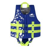 Gogokids Toddler Swim Vest, Kids Floaties  Boys and Girls Buoyancy Jacket for Pool and Beach, Fits 2-8 Years  22-60 lbs