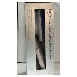 ion Titanium Pro Curling Iron, 114 Inch, Heats up to 450°F, Maximum Curl Retention, Dual Voltage