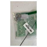 set of 4 Guitar nuts, washers and lock washers for US CTS Pots and Switchcraft Jacks, metal