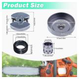 Adefol .325-7T Sprocket Clutch Drum Kit for Husqvarna 36 41 136 137 141 142 Chainsaw Jonsered 2036 2040 CS2040, Spur Sprocket Clutch Drum Kit for Poulan 2775 PP4620AV PP4620AVX Rep 530048132