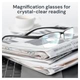 Gaoye 6 pack 2.75 Executive Style Reading Glasses Men - Durable Readers with Blue Light Filtering- Comfortable Fit with TR90 Frames