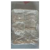 E.F.tableware Disposable Tableware, 100percent Compostable Plate 100-Pack 5-Compartment Disposable Tray, Biodegradable Environmentally Friendly Stackable Durable, Eco-Friendly Made of Sugar Cane Fiber