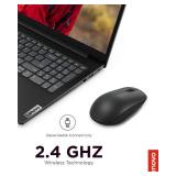 Lenovo 530 Wireless Mouse â Full Size Computer Mouse for PC, Laptop, Windows Computer - 2.4 GHz Nano USB Receiver - Ambidextrous Design - 12 Months Battery Life â Cordless