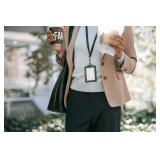 65lb Bright Name Badge Inserts 2.25 x 3.5-8 per page - High Visibility Standard Printable Name Tag Cardstock for Inkjet & Laser Printer Compatible - 25 Sheets / 200 Printable Name Cards (Yellow)