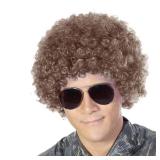 FREE BEAUTY Fluffy Afro Synthetic Clown Wig for Men Women Cosplay Anime Party Christmas Halloween Fancy Funny Wigs (Brown)