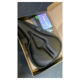 Zacro Bike Seat Cushion - Gel Padded Cover for Men Women Comfort, Extra Soft Exercise Bicycle Compatible with Peloton, Stationary or Cruiser Seats