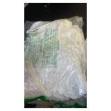 Moukeren 1 Pcs White Rosette Throne Chair Cover Satin Rosette Stretch Banquet Spandex Fitted Chair Cover for Wedding Party Banquet Catering