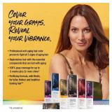 AGE beautiful Permanent Hair Color Dye Liqui Creme | 100% Gray Coverage | Anti-Aging Haircolor | Biotin for Thicker, Fuller Hair | Professional Salon Coloring | 4N Dark Brown