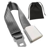 Airplane Seat Belt Extender, 7-31\" Airline Seatbelt Extender Adjustable - FITS ALL Airlines in US Except Southwest-Free Carrying Case (Silver)