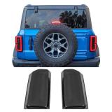 Savadicar Tail Light Covers, Rear Brake Lamp Guards Compatible with 2021 2022 2023 Bronco SUV(Not Fits Bronco Sport), Fashionable Acrylic Taillight Trim, Smoky Tint