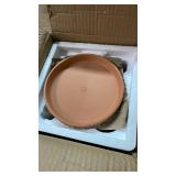 vensovo 6 Inch Terracotta Plant Saucer Pots Tray - 6 Pcs Round Planter Saucers for Indoor & Outdoor Plants, Small Clay Trays Perfect for 5 Inch 5.5 Inch 6 Inch Flower Pot