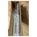 GXOACKJ Brushed Nickel Shower Curtain Rods - 31-80 Inch Spring Tension Shower Rods for Bathroom, Adjustable, No Drilling, No Rust, Stainless Steel