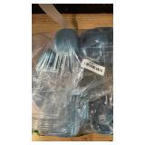 VANNON Small Animal Filter Water Dispenser for Crate, 26oz Water Bottle for Cage, BPA Free and Anti-Overeflow Pet Water Bowl for Small Dogs, Cats and Rabbits, Blue