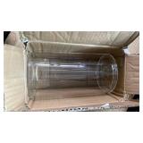 Yofi Design Headband and Scrunchie Holder Stand - Girls Clear Acrylic Scrunchie Holder Organizer - Vanity Display Jewlery Storage for hair accessories Bows, Hair Ties, Clips, and Pins