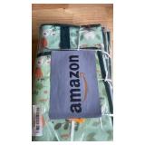 BALEINE 2Pk Insulated Reusable Grocery Bags, Collapsible Cooler Bag for Groceries, Heavy Duty Large Insulated Bag (16ftftx9ftftx13ftft, Spring Stroll)