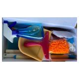 Meland Kids Cleaning Set - 8Pcs Toddler Broom and Toy Vacuum Cleaner, Pretend Play Children House Cleaning Toys, Christmas Birthday Gift for Girls and Boys