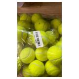 SHYUJAJIE Tennis Balls, 40 Pack Training Tennis Balls,High Elasticity Practice Tennis for Beginner, Exercise Playing Balls for Pet Dog (Yellow)