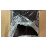 Elevon Handmade Storage Basket Set of 4, Plastic Wicker Baskets for Organizing with Handles, Storage Bins for Home Kitchen Countertop, Shelf Organizer, Waterproof, Coffee