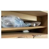 ANNKE 30M100ft BNC Cable, Video Power Extension Surveillance Camera Cables for CCTV Security DVR System Installation, Free 8X BNC Connectors and 100pcs Cable Clips Included, 4 Pack, White